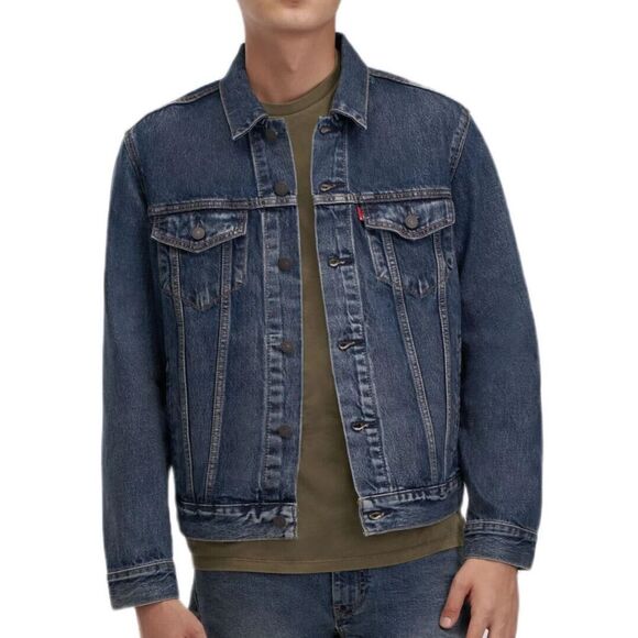 Levi’s 72334-0573 Men’s Sz XL Broadway Terrace Denim The Trucker Jacket - Picture 8 of 9